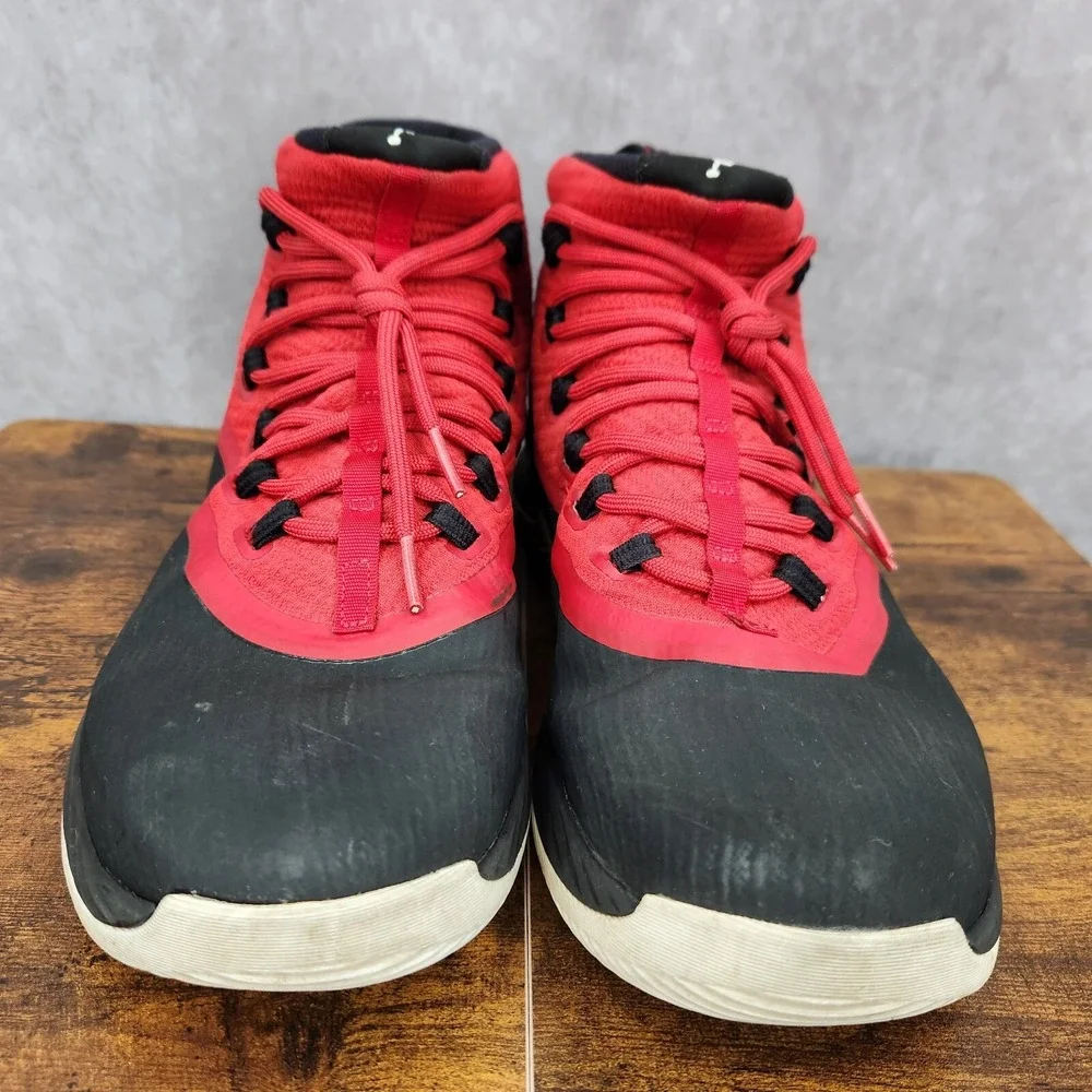 Jordan Ultra Fly‎ 2 Basketball Shoes Mens 14 Black Red Sneakers 897998-001
